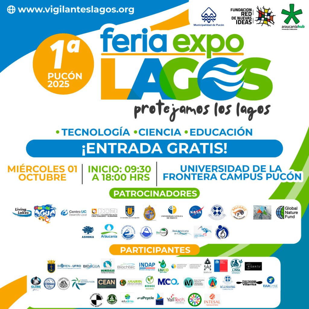 Feria Expolagos 2025 llega a Pucón para impulsar la educación ambiental