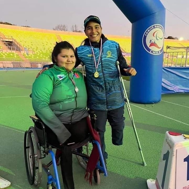 Deportistas de la Araucanía brillaron en el Open Nacional de Para Atletismo Chile