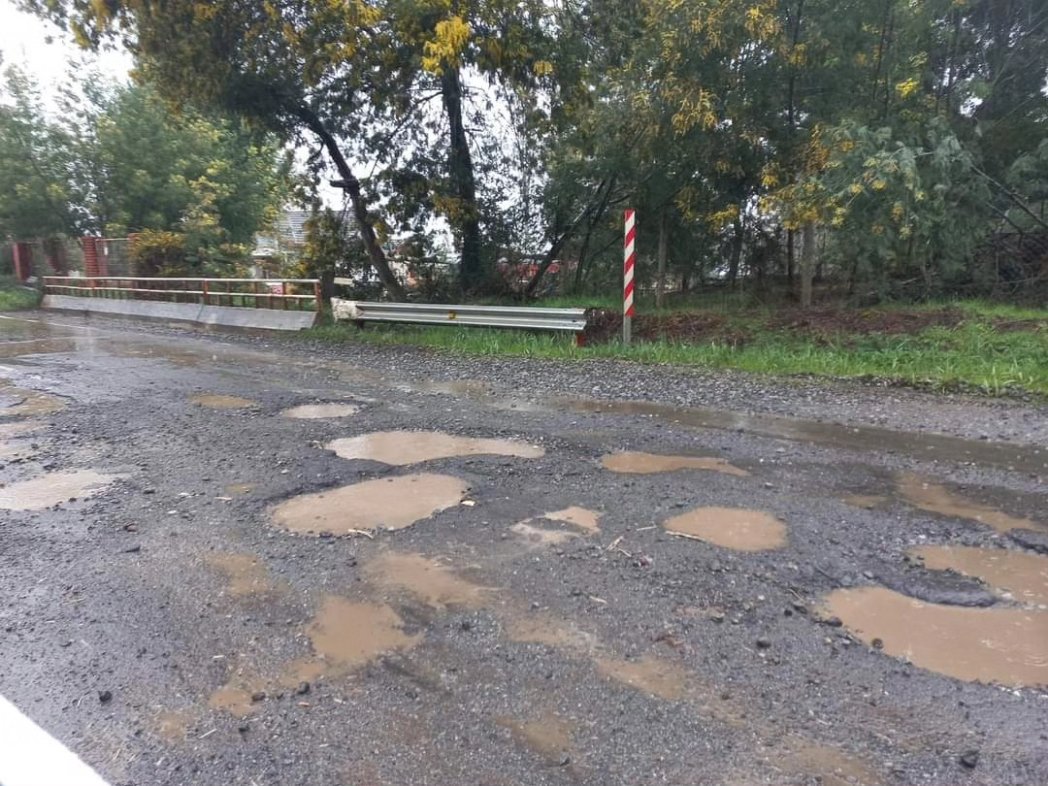 Vecinos de Freire advierten sobre el mal estado del camino hacia Radal