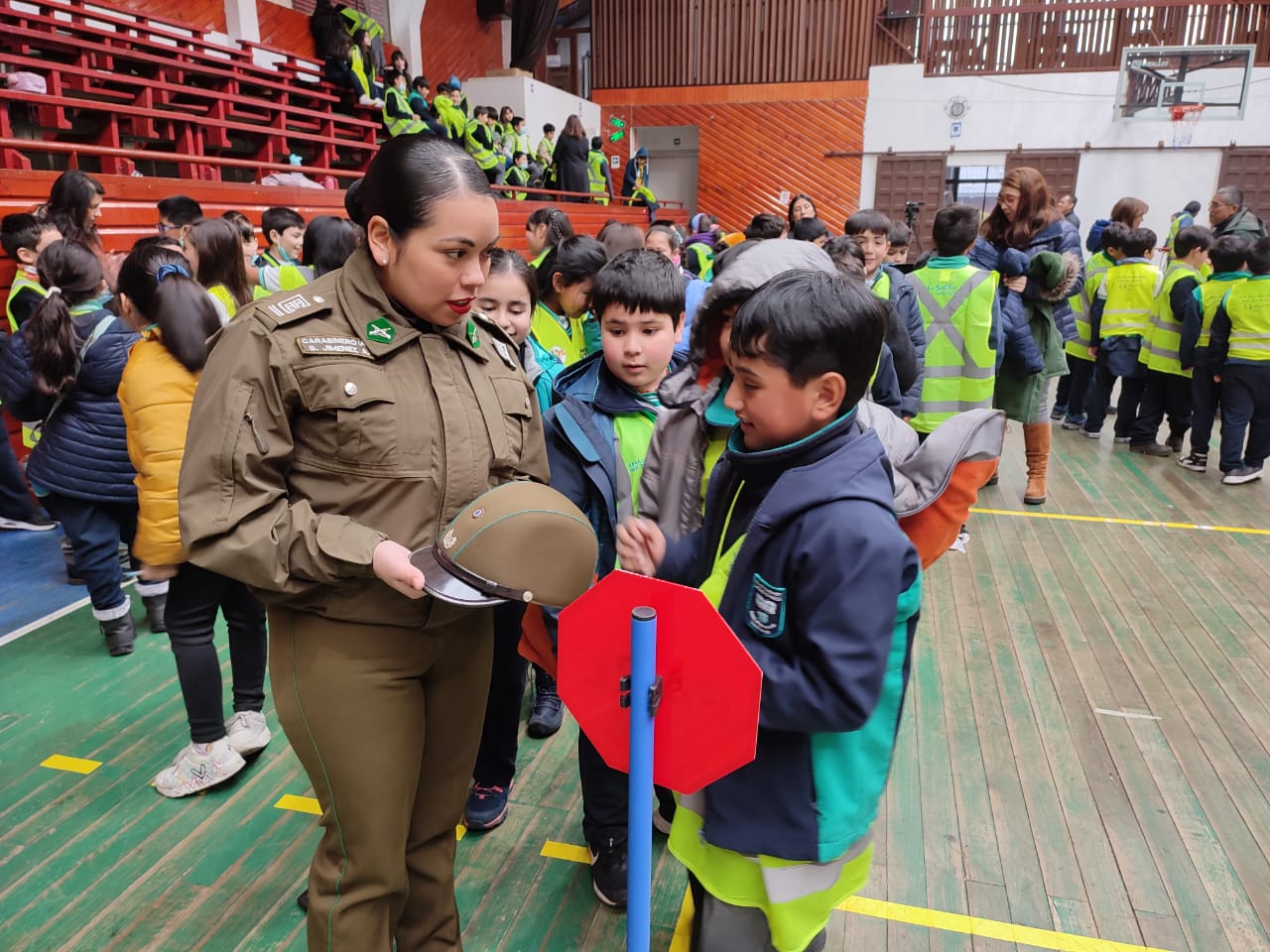 Estudiantes de Villarrica comprometidos con la Educación Vial
