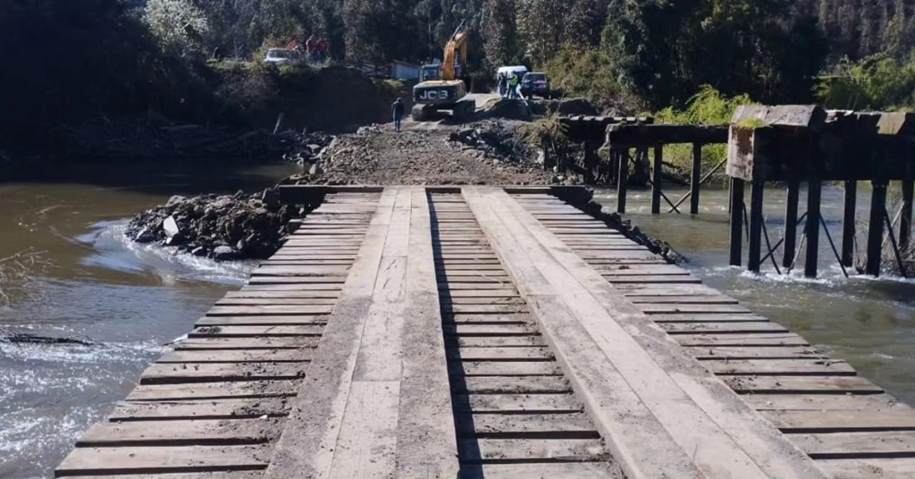 MOP habilita puente Didaico en la región de La Araucanía