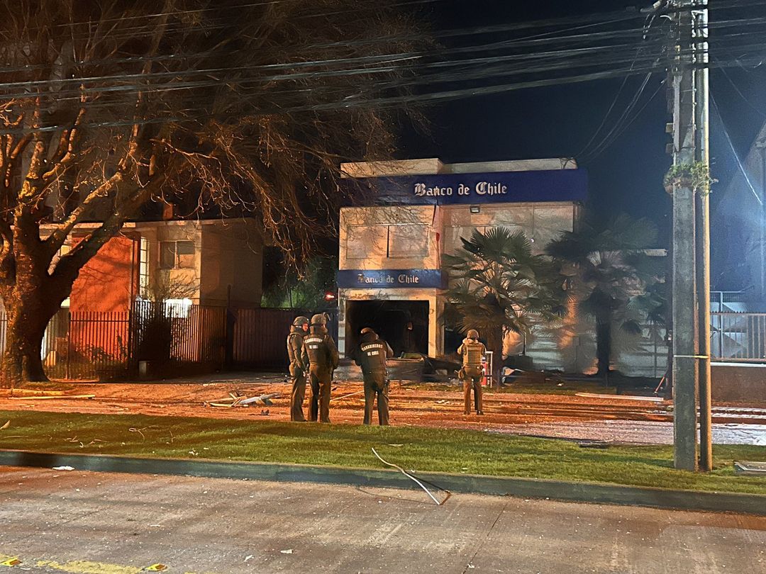 Explosión en cajero automático de Temuco: Carabineros investiga el hecho
