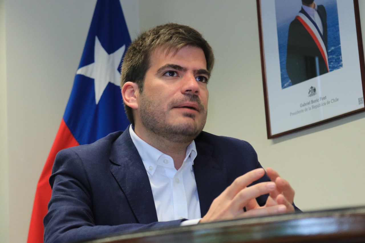 El Delegado Presidencial de la Región de La Araucanía, José Montalva
