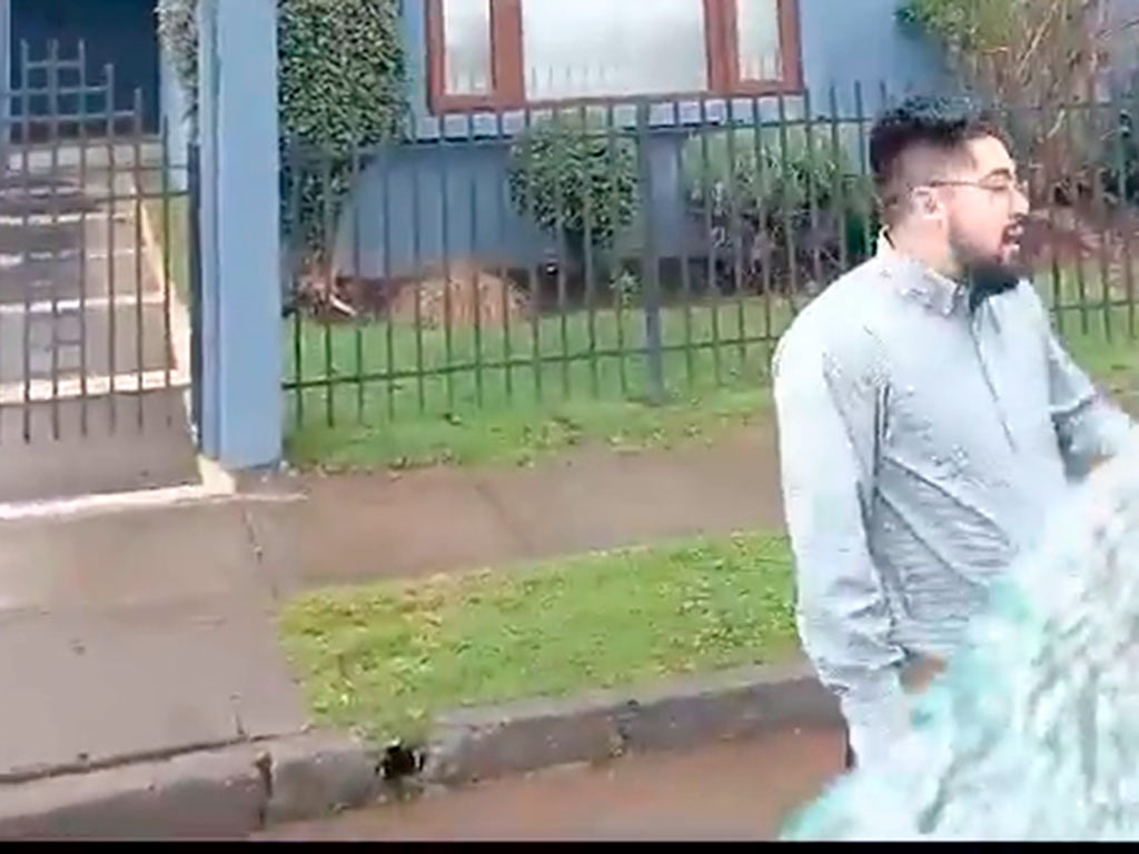Sujeto dispara contra bus de transporte publico en Osorno
