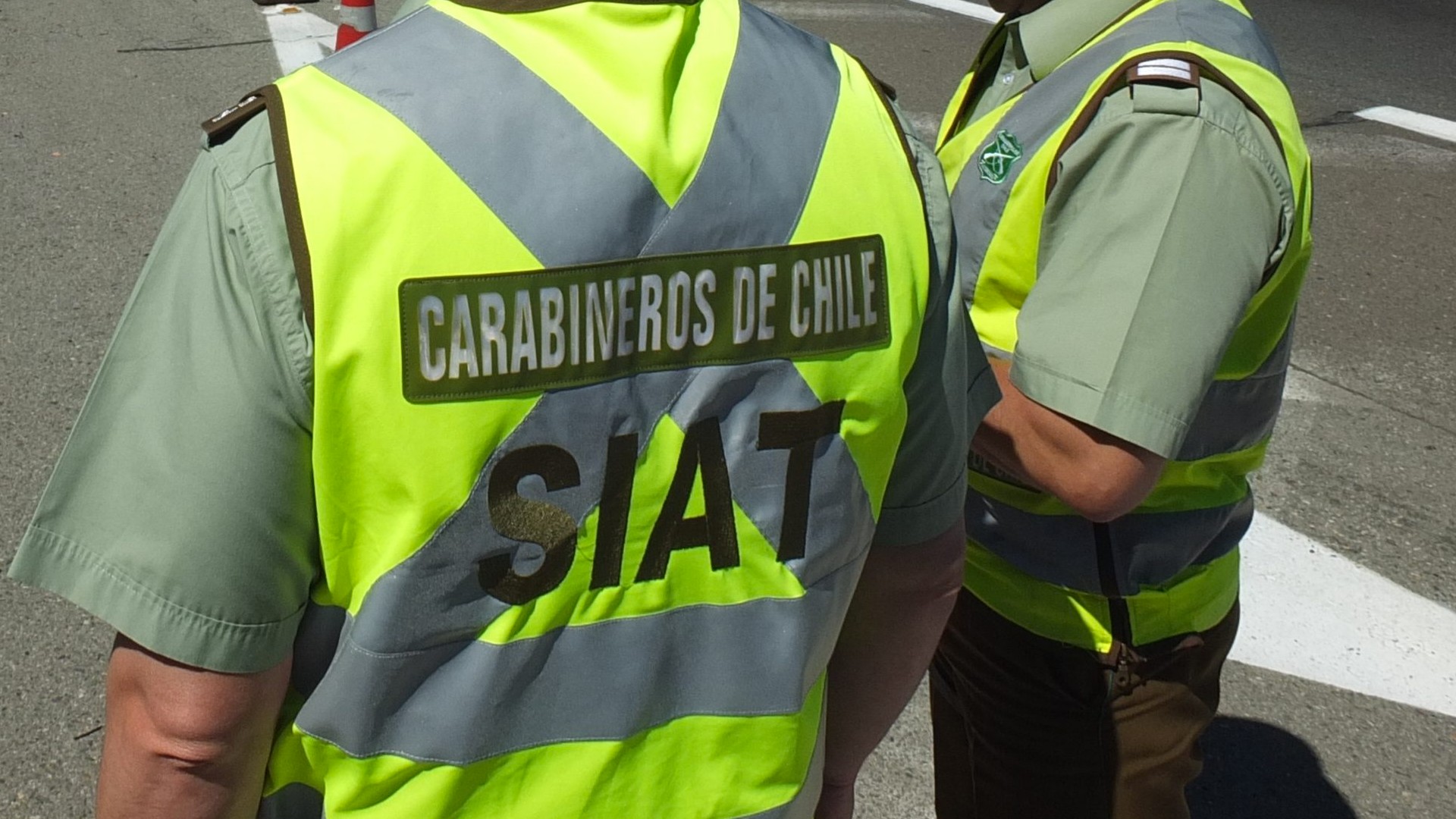 Carabineros referencial. Ruta Villarrica Freire. Accidente. Accidente de tránsito, volcamiento. Longitudinal sur. Ruta 5 Sur