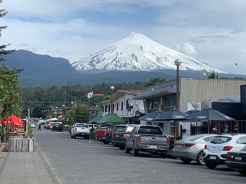 volcán villarrica, villarrica, pucón, retorno a clases