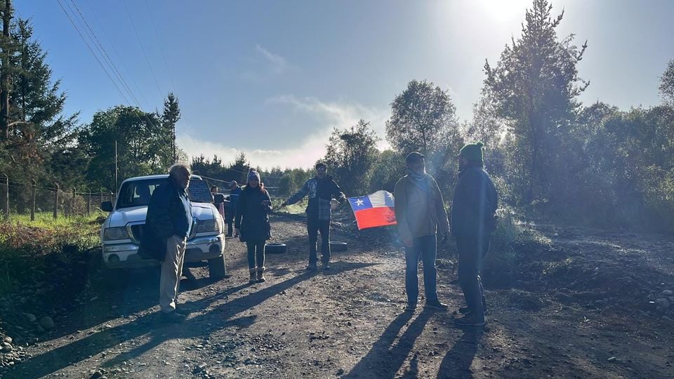 Lugareños de Putue Bajo y Putue Alto cortan el tránsito en protesta