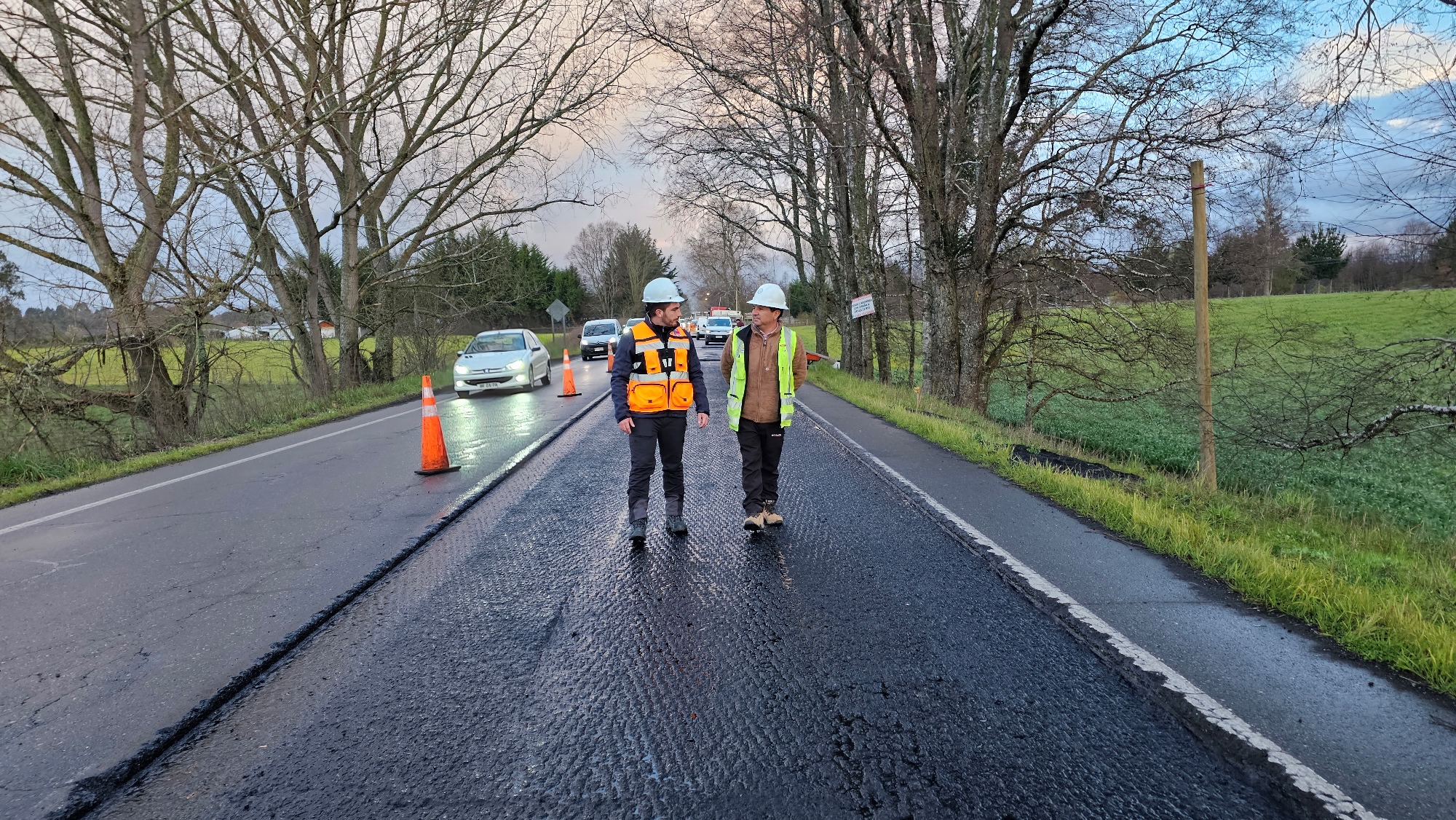 Aplazamiento de suspensión de tránsito en Ruta S-199. Ruta Villarrica Freire. Rute Freire Villarrica