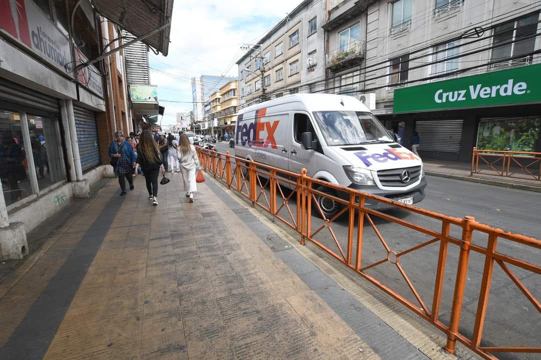 El Plan Navidad Segura logró el despeje de calles en el centro de Temuco, garantizando seguridad para peatones y automovilistas.