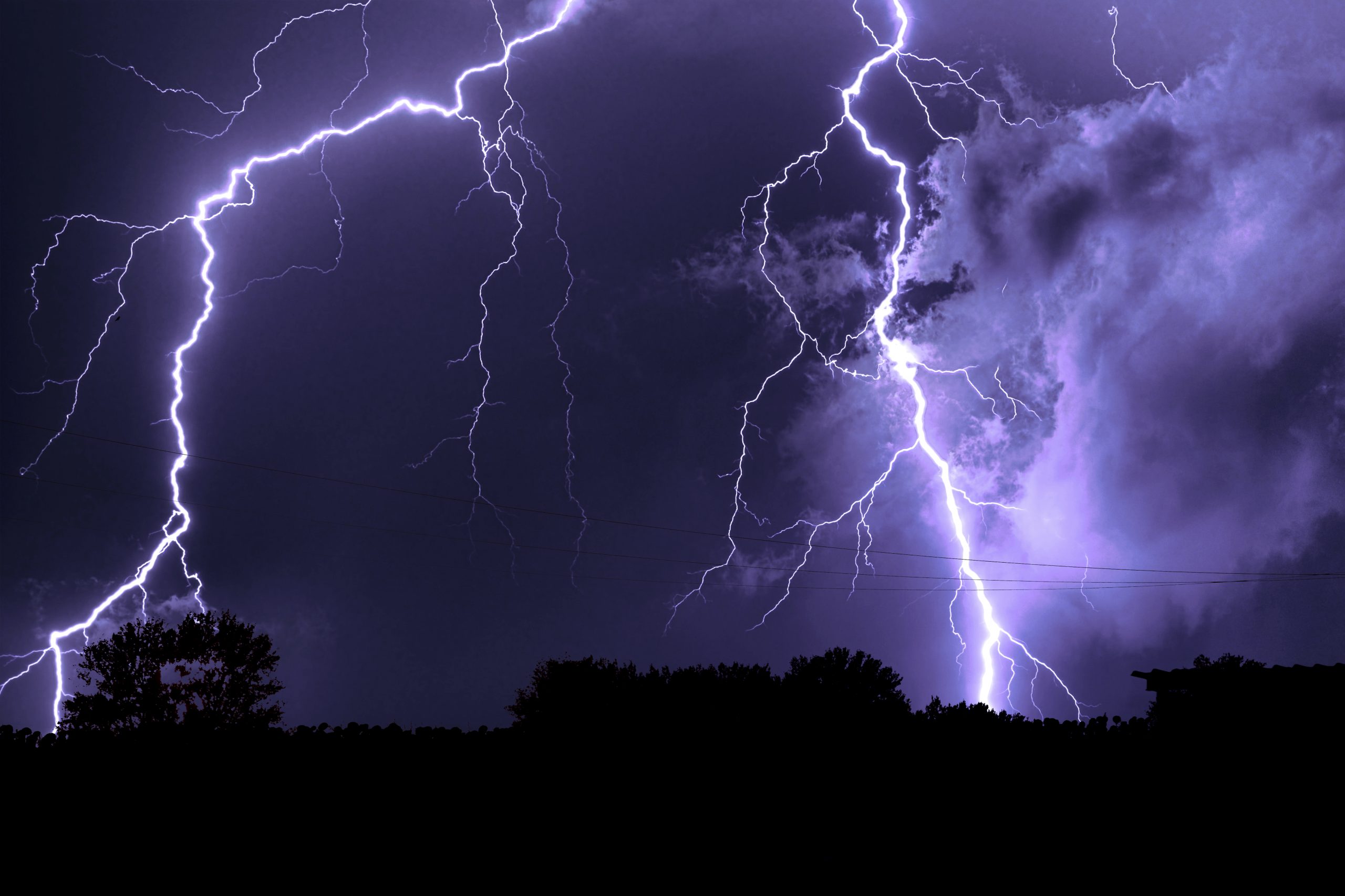 tormentas eléctricas