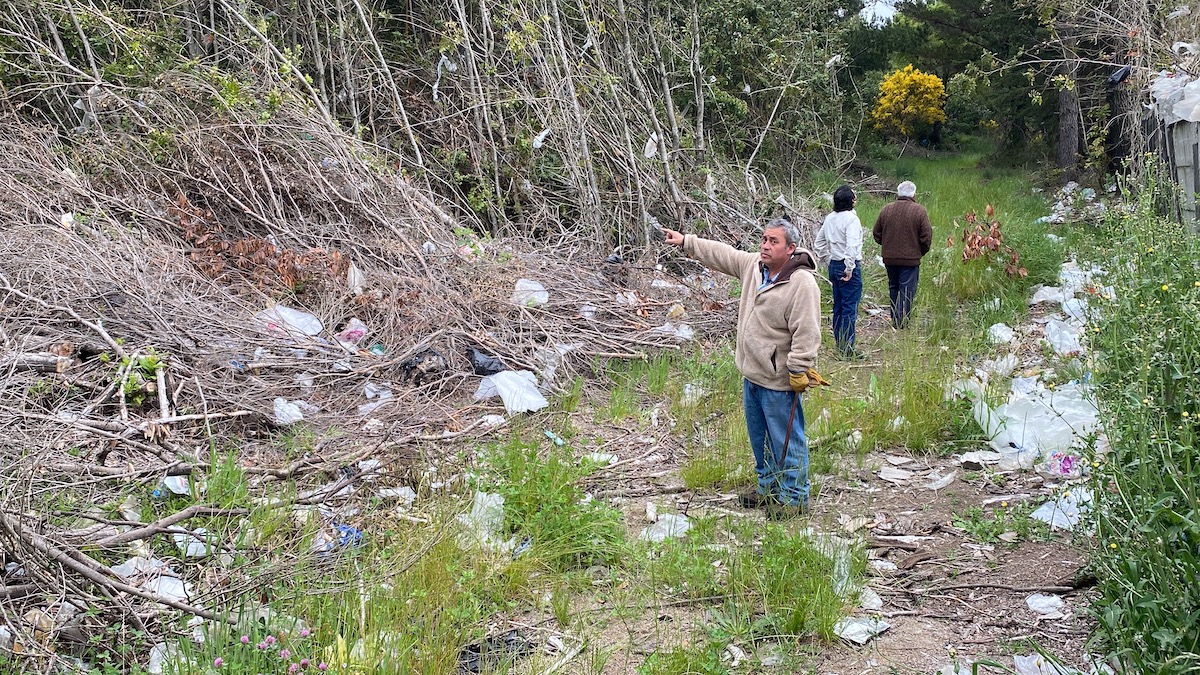 Denuncian utilización de predio como basural en Pucón