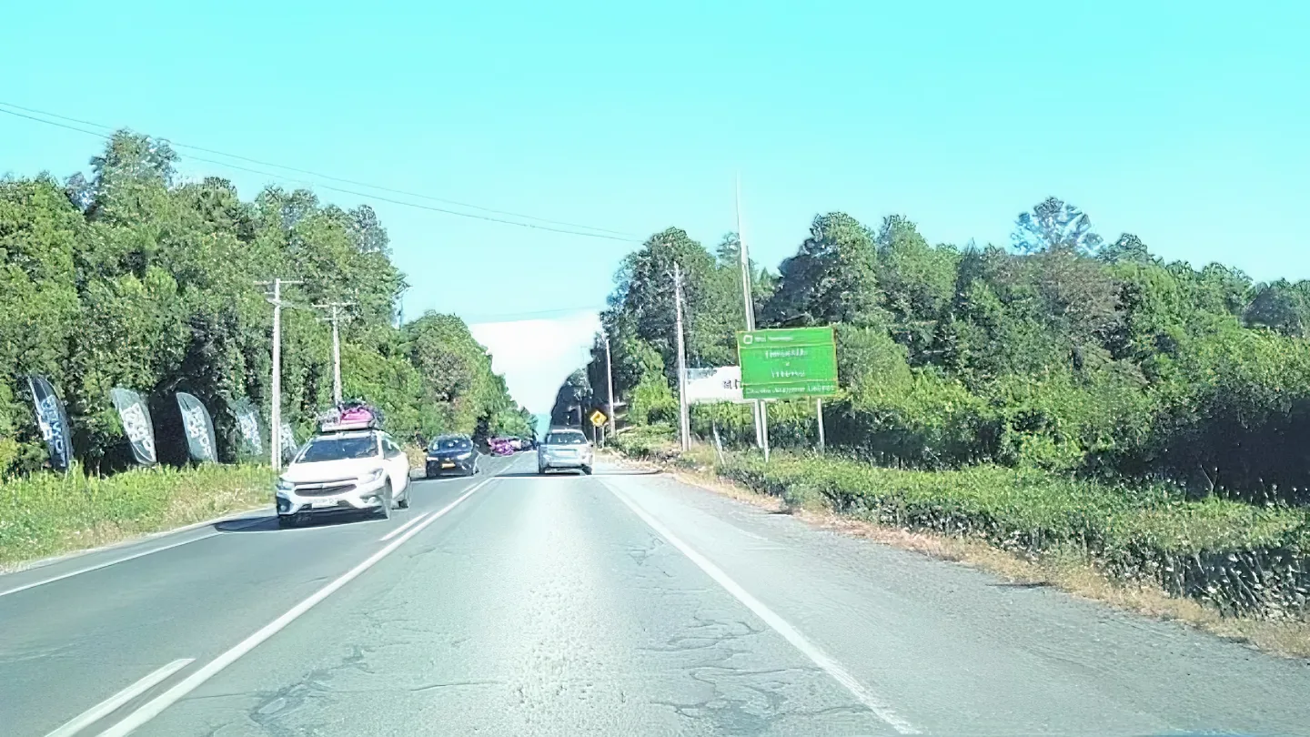 Ruta Villarrica Freire, ruta Freire-Villarrica. Luz verde. MOP