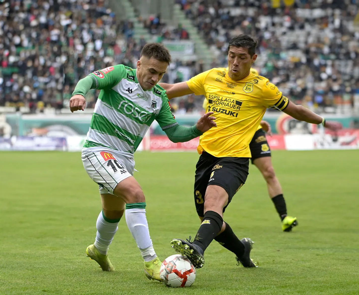 San Luis golea 3-0 a Deportes Temuco en el Germán Becker