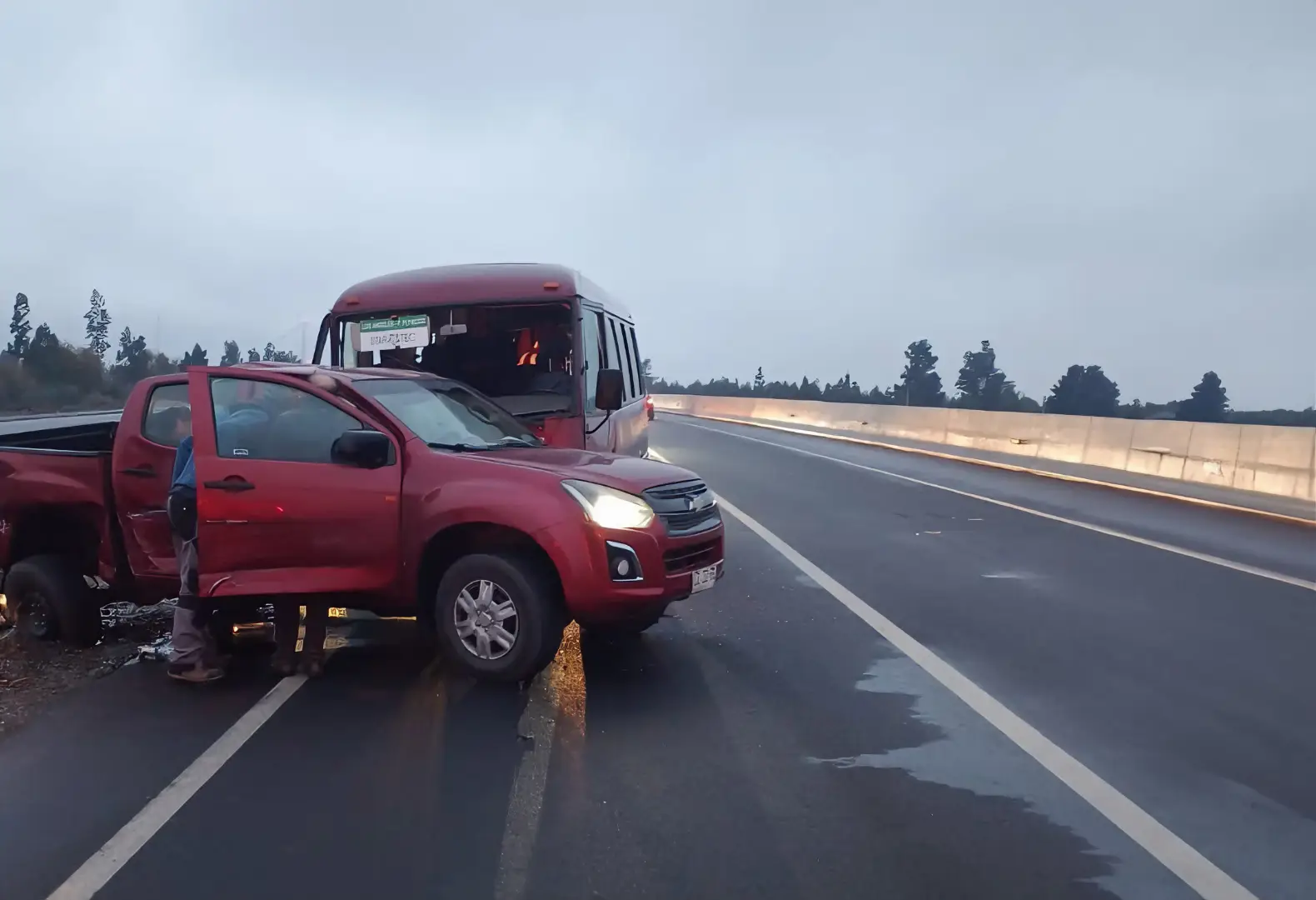 accidente en la Ruta 180