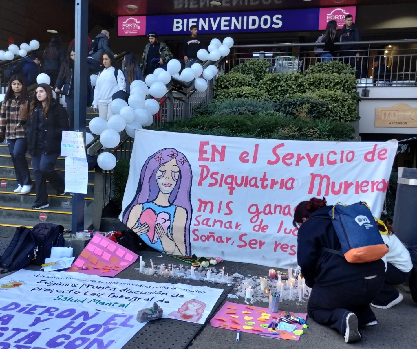 Piden medidas en Mall Portal Temuco tras suicidio de joven