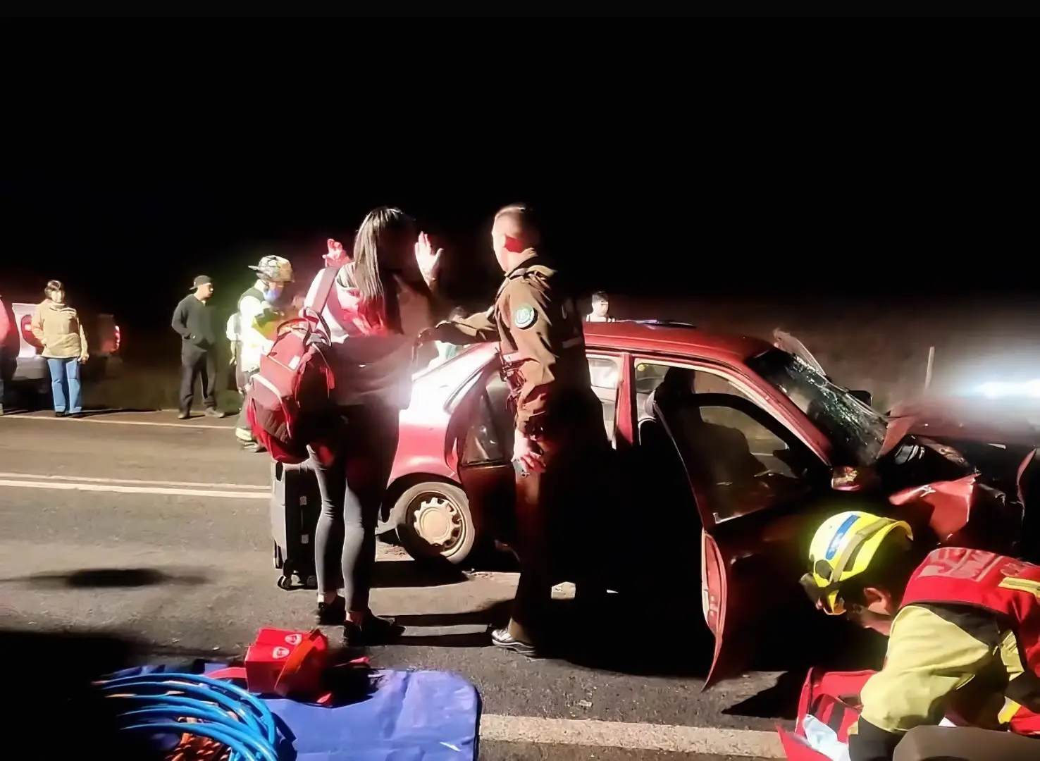 Lactante de 3 meses fallece en accidente vehicular en La Araucanía