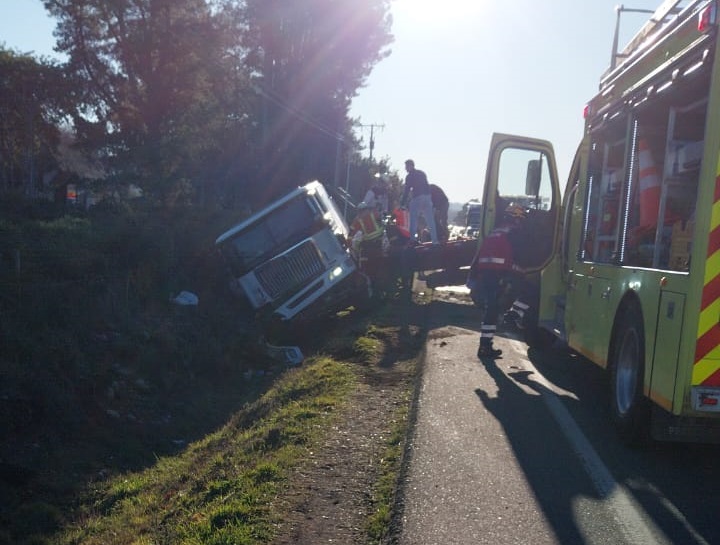 Transito interrumpido en ruta Villarrica Freire