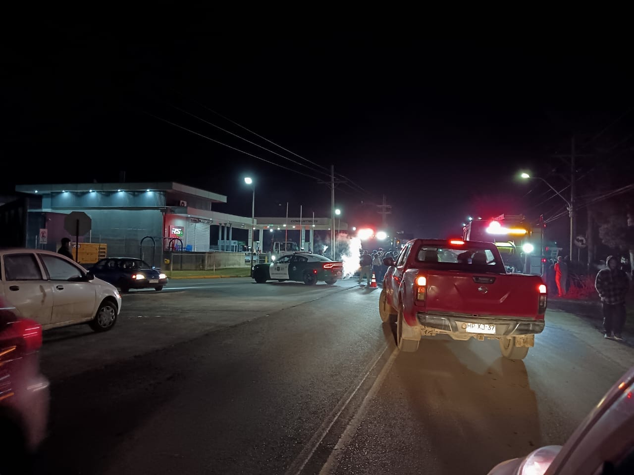 Padre Las Casas: Una persona fallecida y dos heridas en accidente vehicular