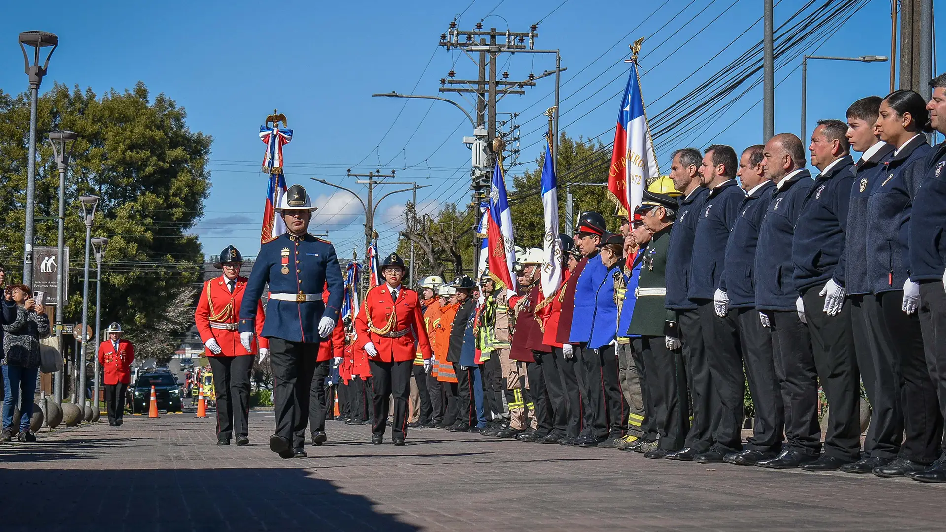 Bomberos de Villarrica celebran aniversario reafirmando su compromiso con la comunidad