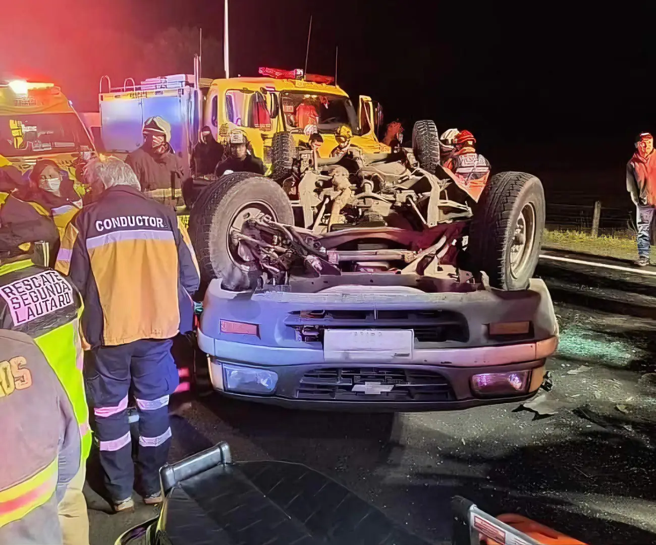 Un herido y daños materiales tras accidente en Ruta S-11, camino a Lautaro