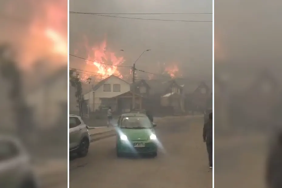 Fuego fuera de control: Detienen a 5 personas por provocar incendios en La Araucanía