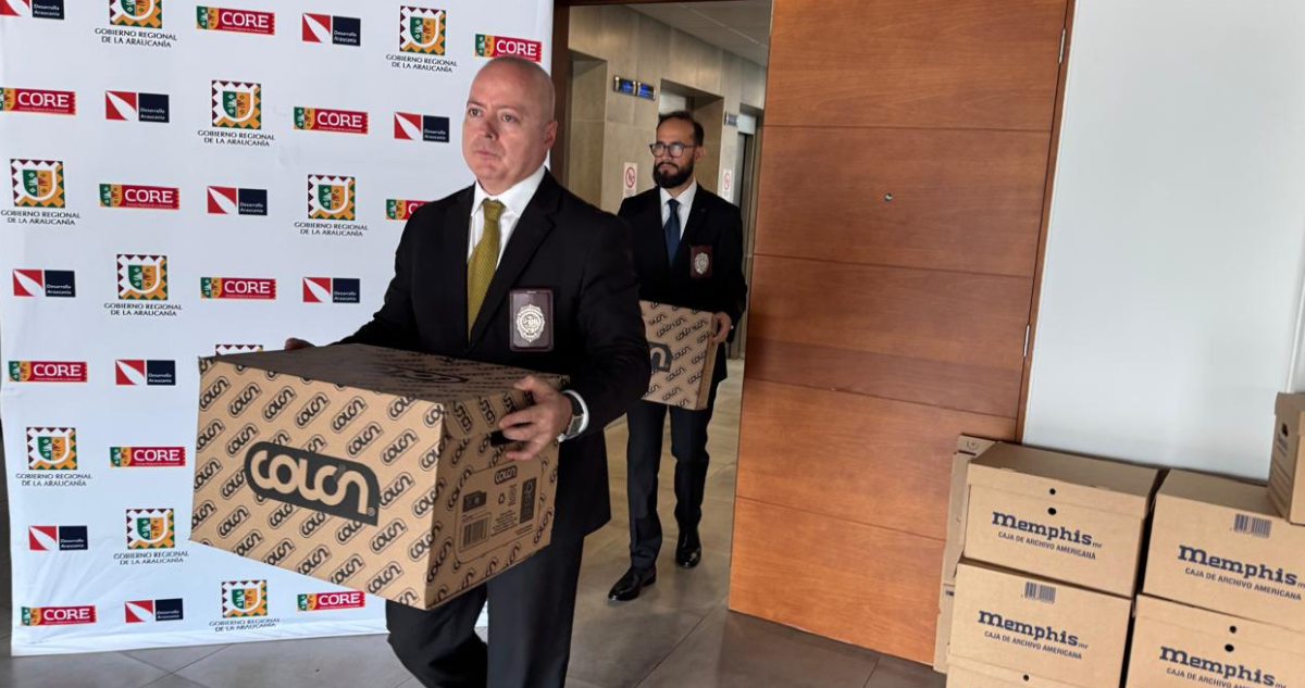 PDI incauta pruebas clave en Temuco por el Caso Convenios