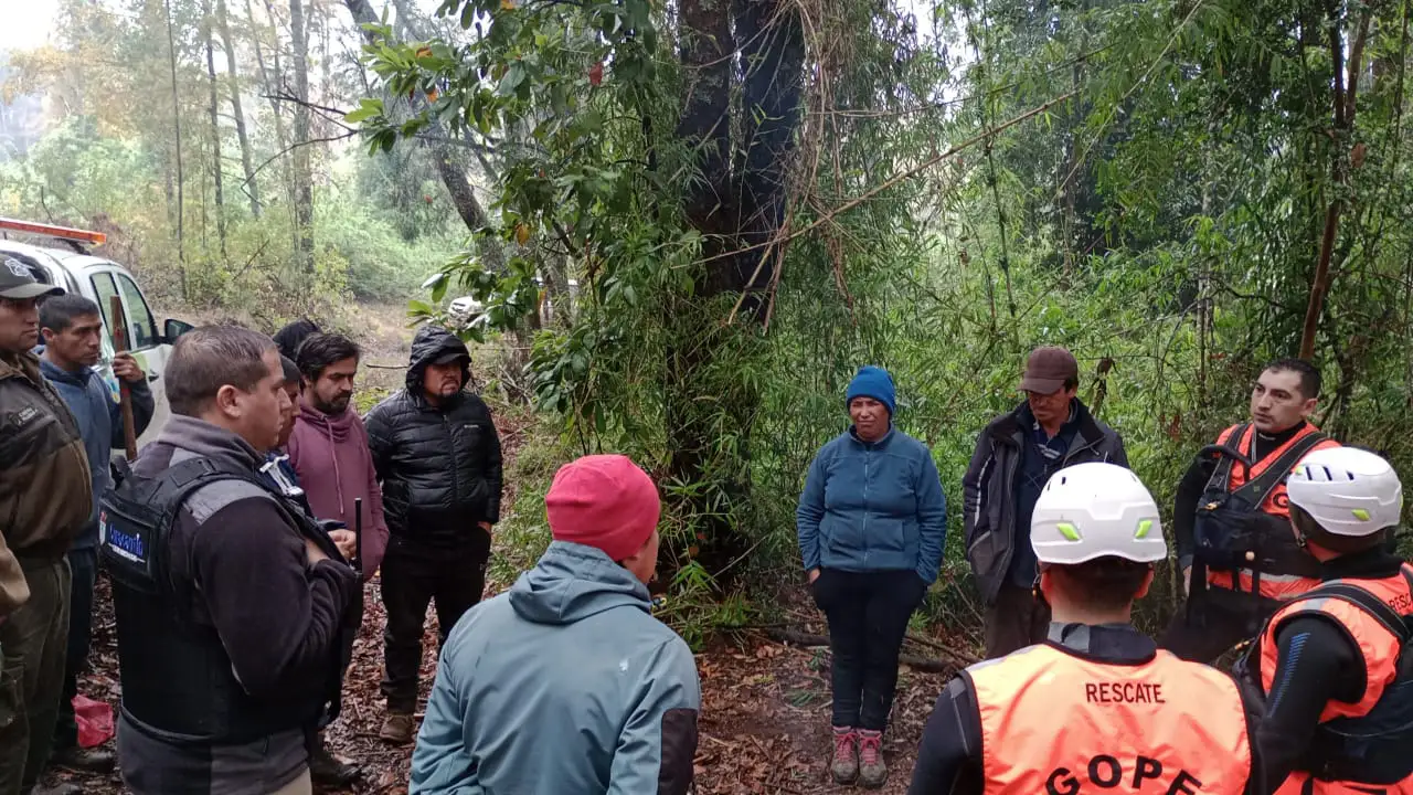 Hallan cuerpo en estero Collihuanqui tras una semana de búsqueda