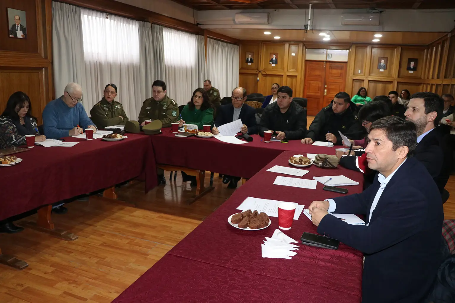 Ñancul plantea demandas en Consejo Comunal de Seguridad Pública