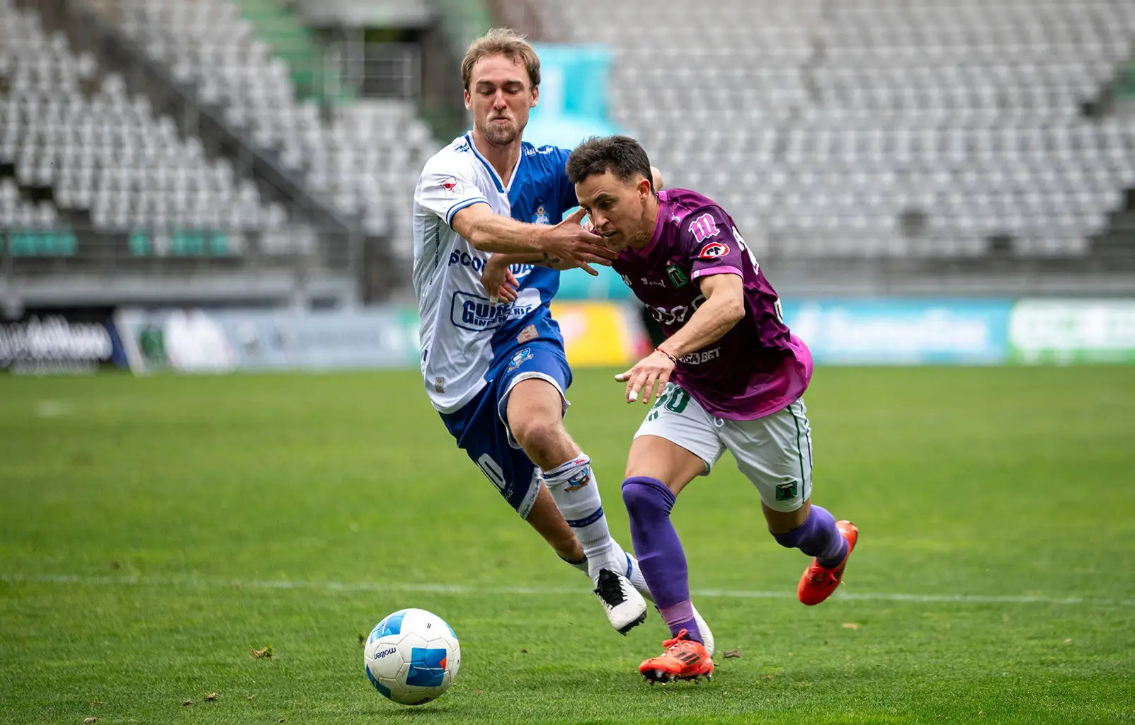 Deportes Temuco y Antofagasta empatan 2-2 en vibrante partido en el Germán Becker