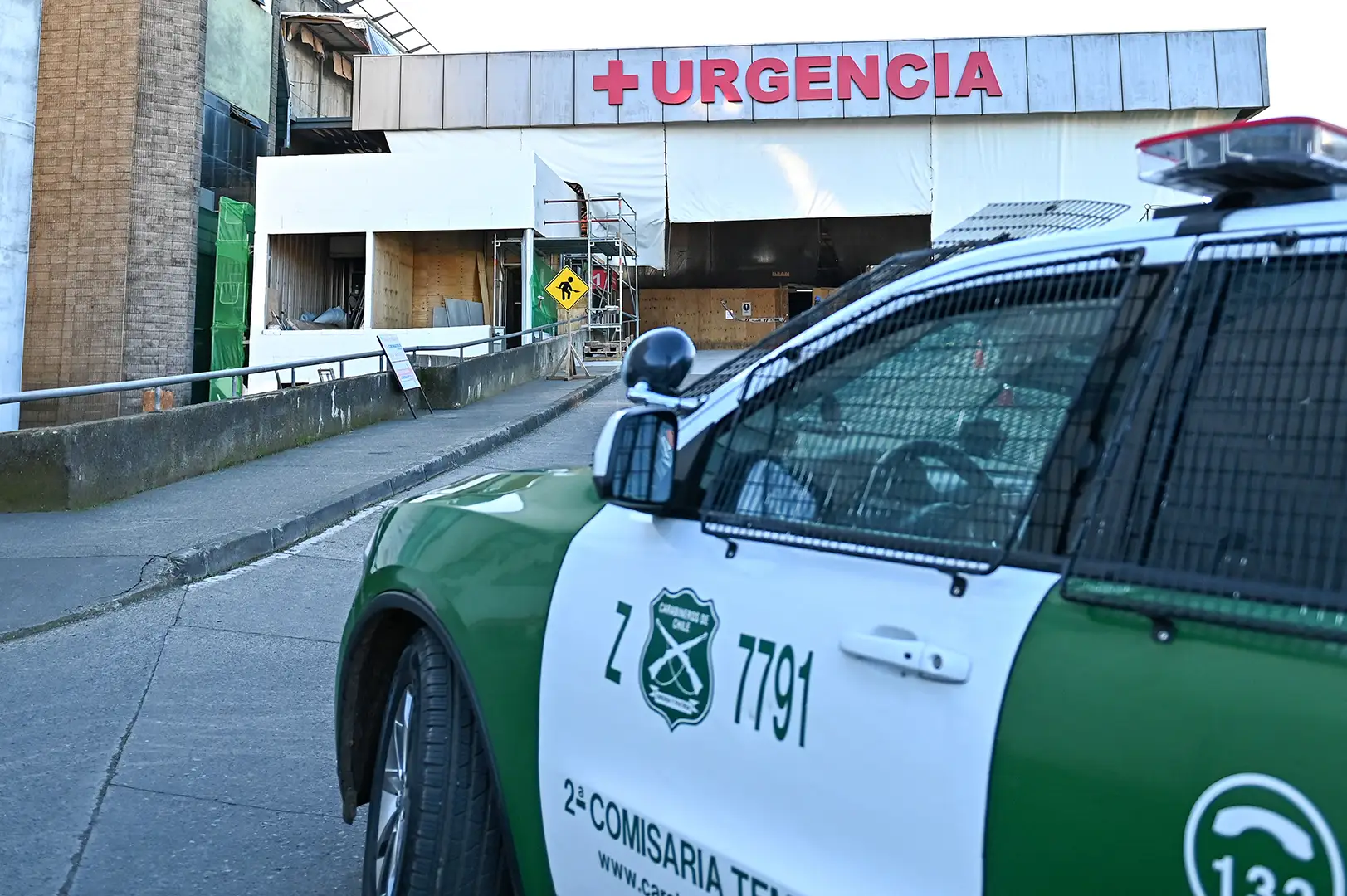 OS-7 detuvo en Temuco a un auxiliar que intentaba vender droga zombie frente al hospital.