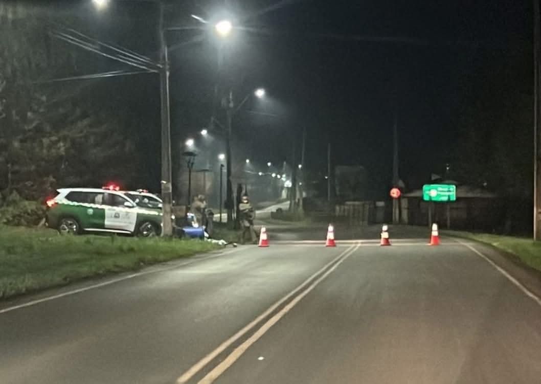 Incidente con disparos en ruta Angol-Collipulli: autoridades investigan