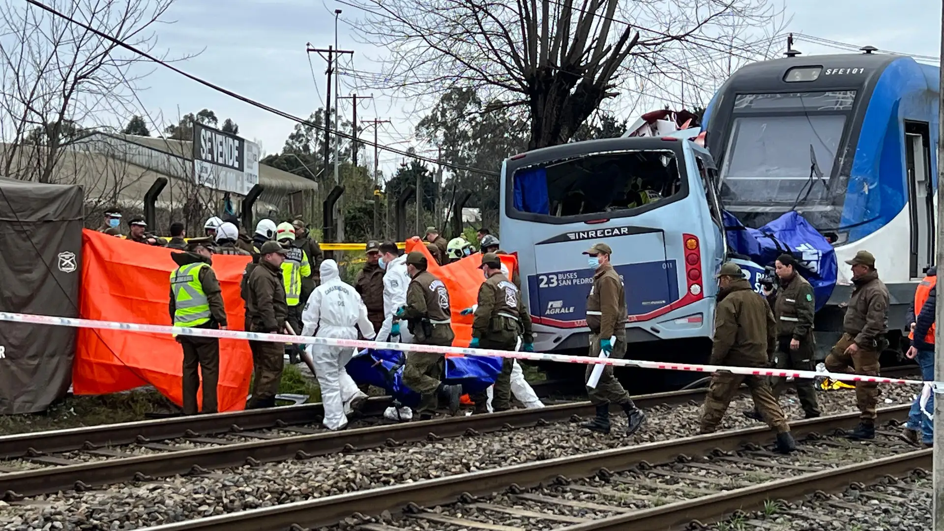 Conductor condenado a 14 años por mortal choque con Biotrén en San Pedro de la Paz