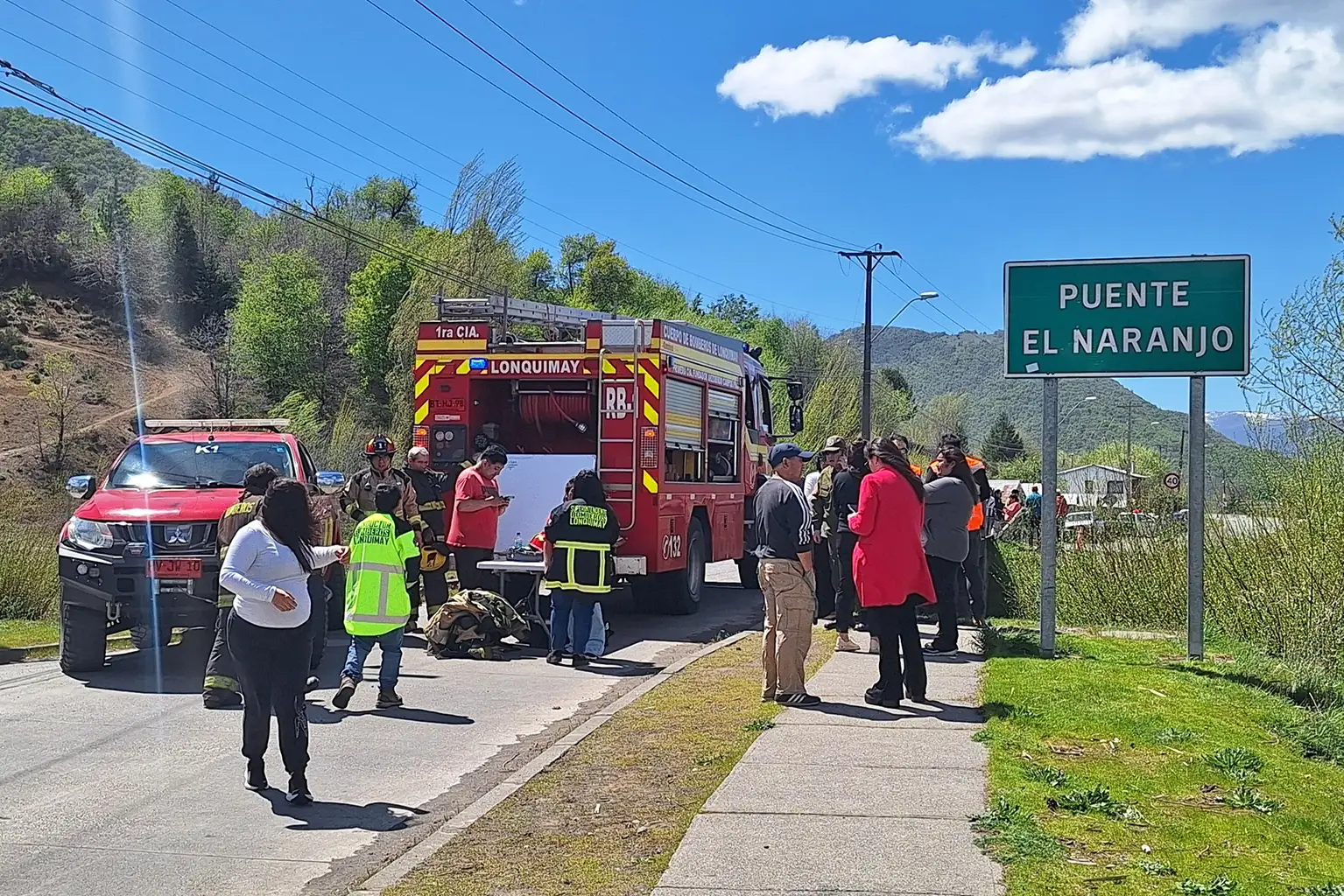 Adulta mayor fallece tras caer al río El Naranjo en Lonquimay
