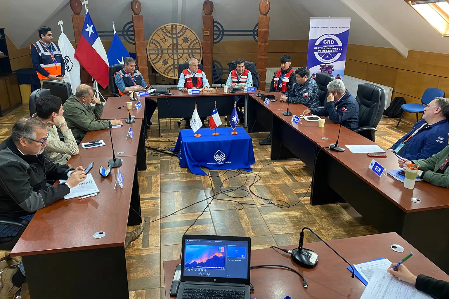 Pucón se anticipa a los incendios forestales con plan preventivo junto a SENAPRED