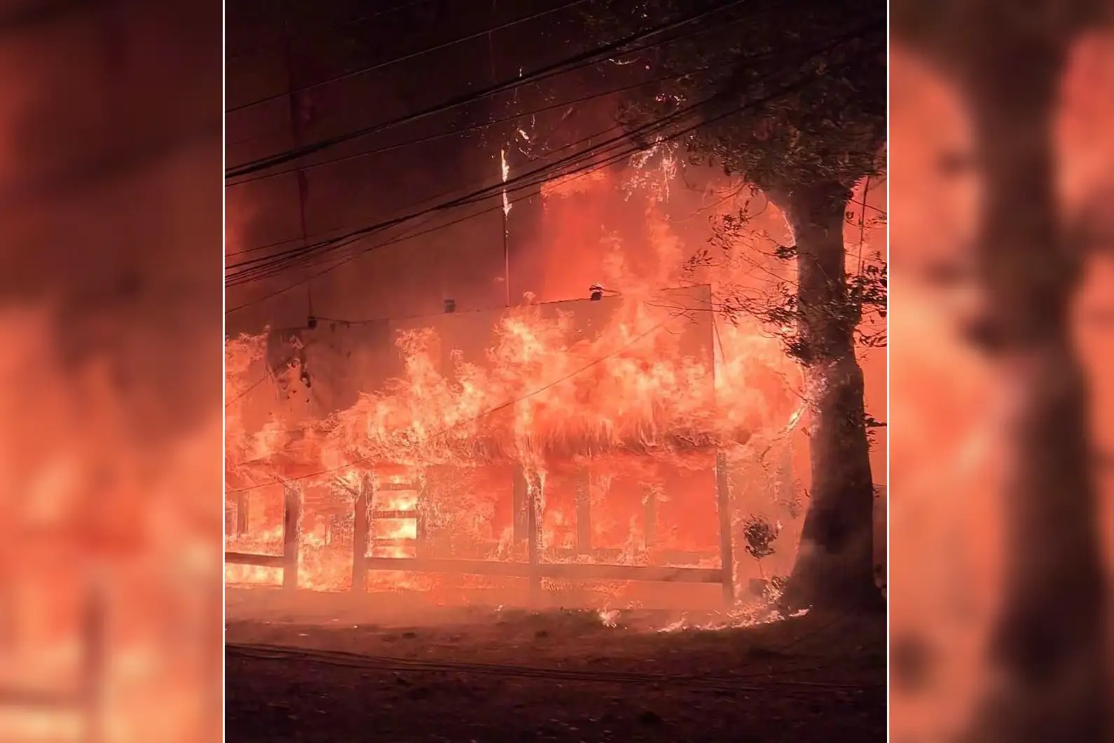 Incendio en la ruta Villarrica–Pucón deja pérdidas por más de 200 millones