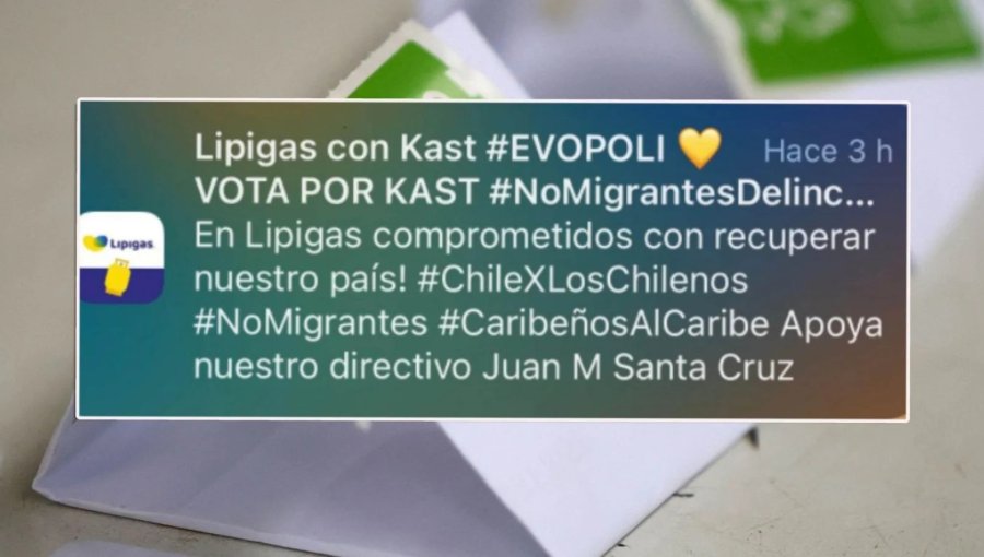 Polémica por Lipigas: empresa explica envío de mensajes en favor de Kast