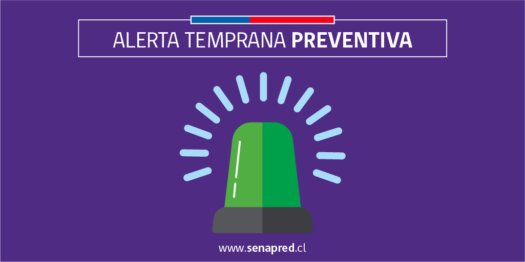 Alerta Temprana Preventiva ante altas temperaturas y viento en La Araucanía
