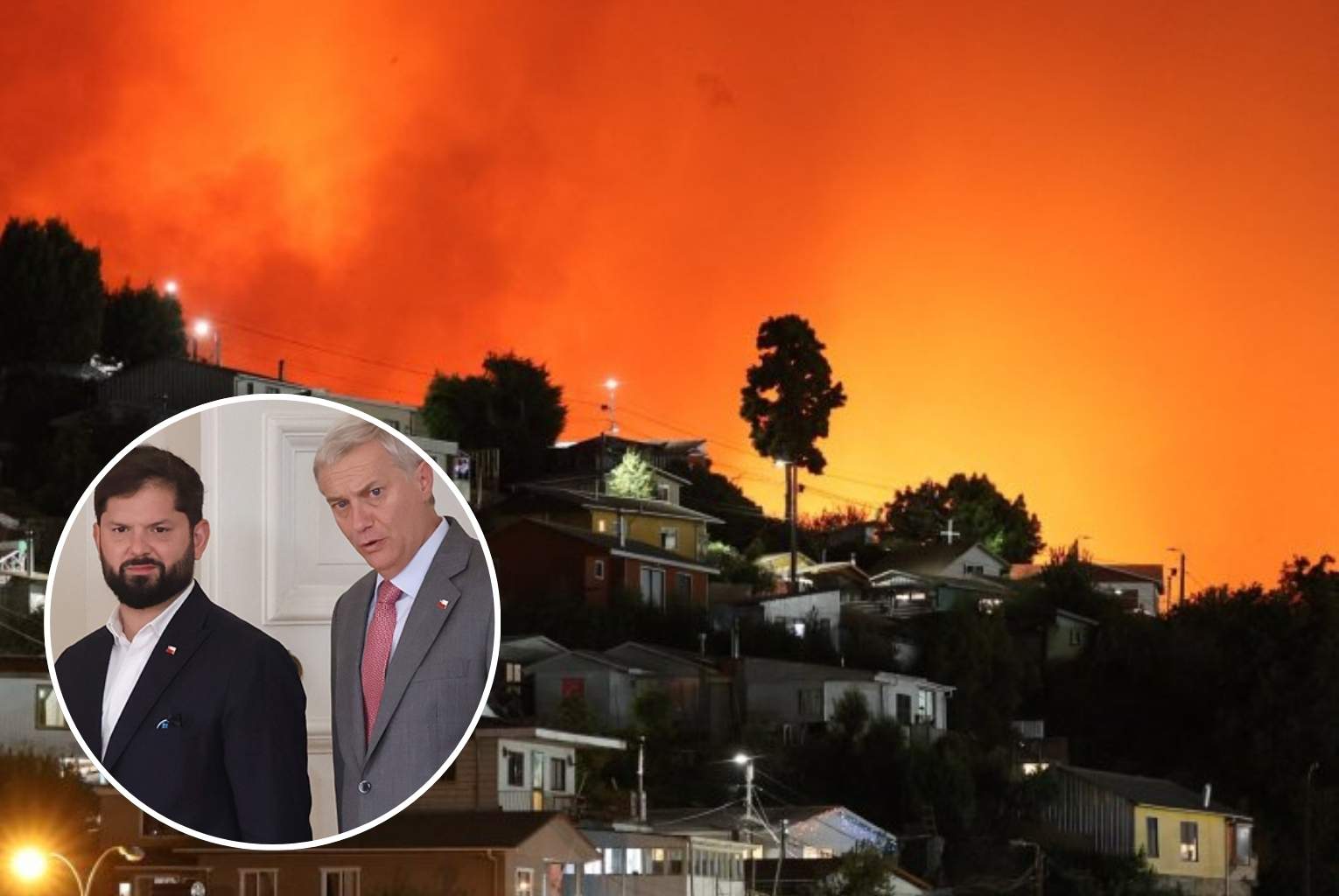 Incendios en Biobío y Ñuble dejan 18 muertos y más de 24 mil hectáreas destruidas: Boric y Kast coordinan respuesta conjunta