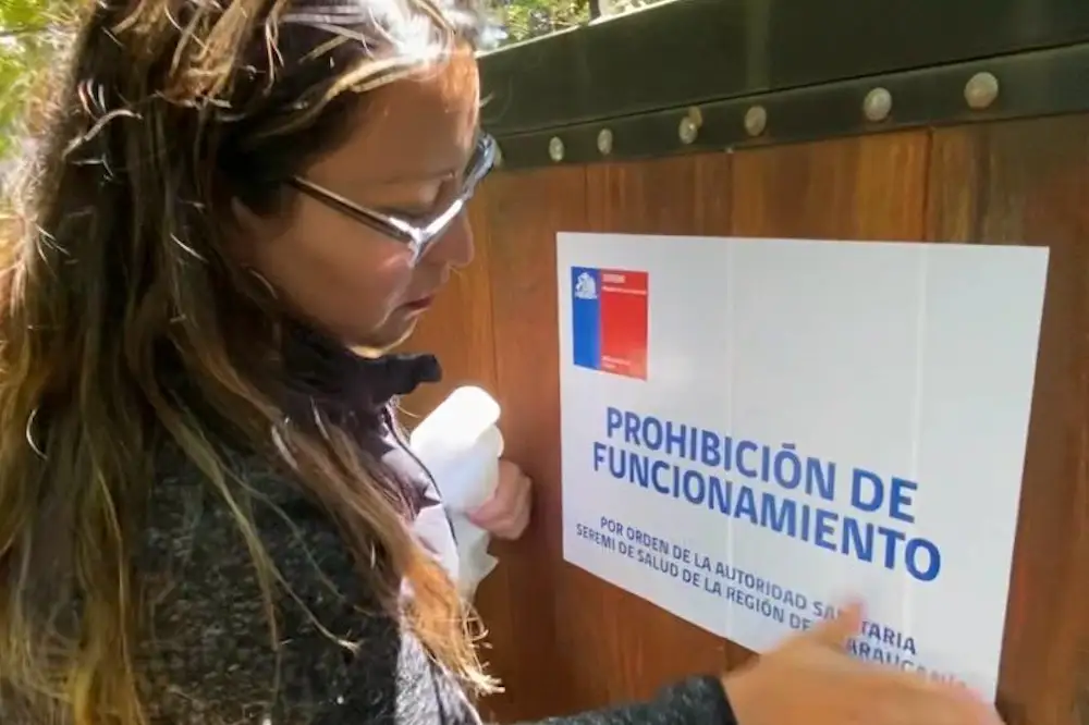 Fiscalización ordena clausura de residencia El Legado del Nono en Pucón