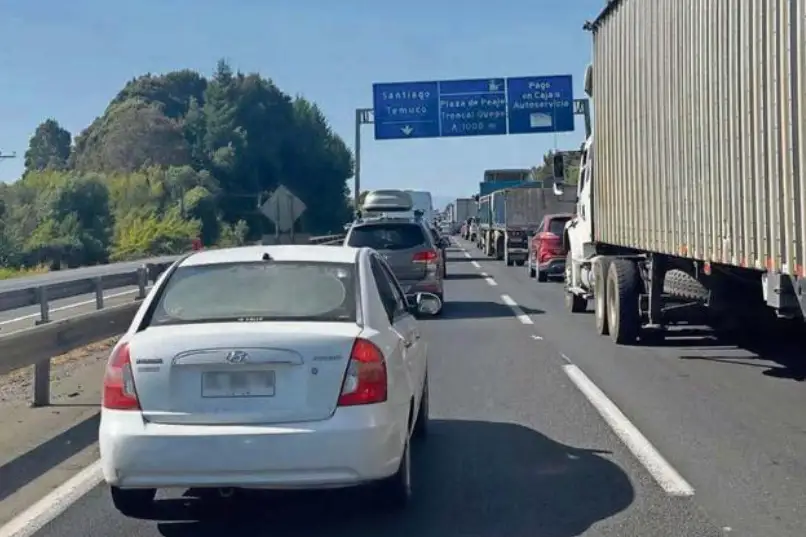 Peajes sin barreras y 3 pistas. Así será la Ruta 5 entre Collipulli y Gorbea