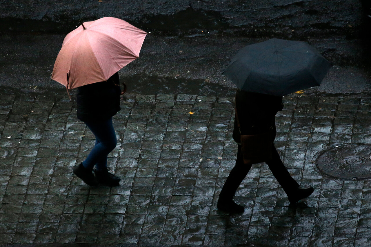 Sistema frontal en La Araucanía podría dejar hasta 55 mm de lluvia y vientos de 70 km/h