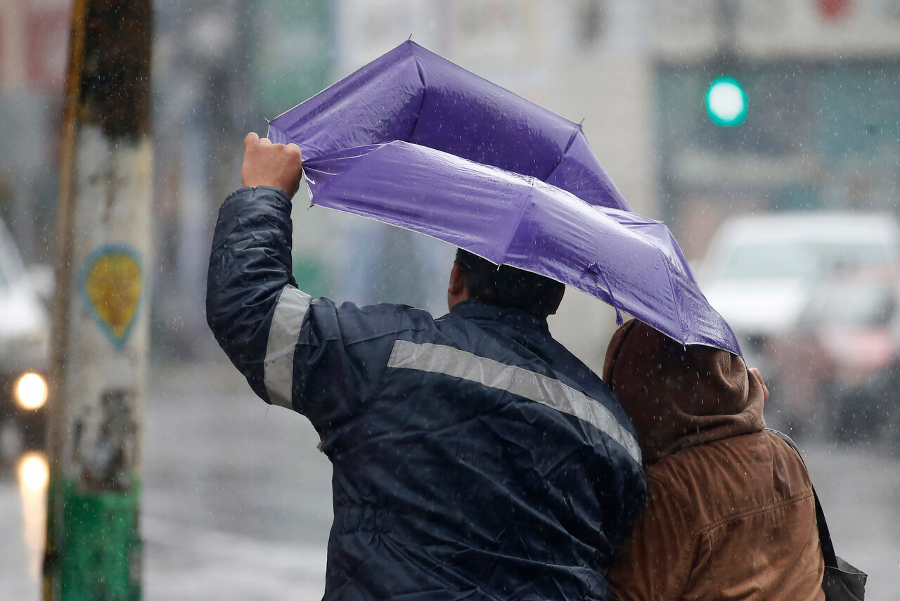 Alerta temprana preventiva, sistema frontal, fuertes lluvias