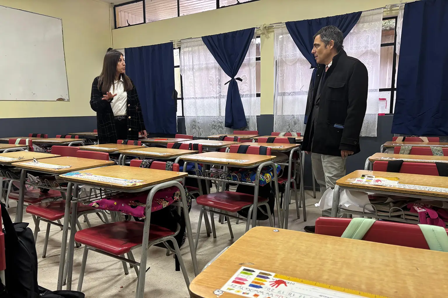 Escuela El Claro de Pucón destaca avances tras renovación de mobiliario e infraestructura