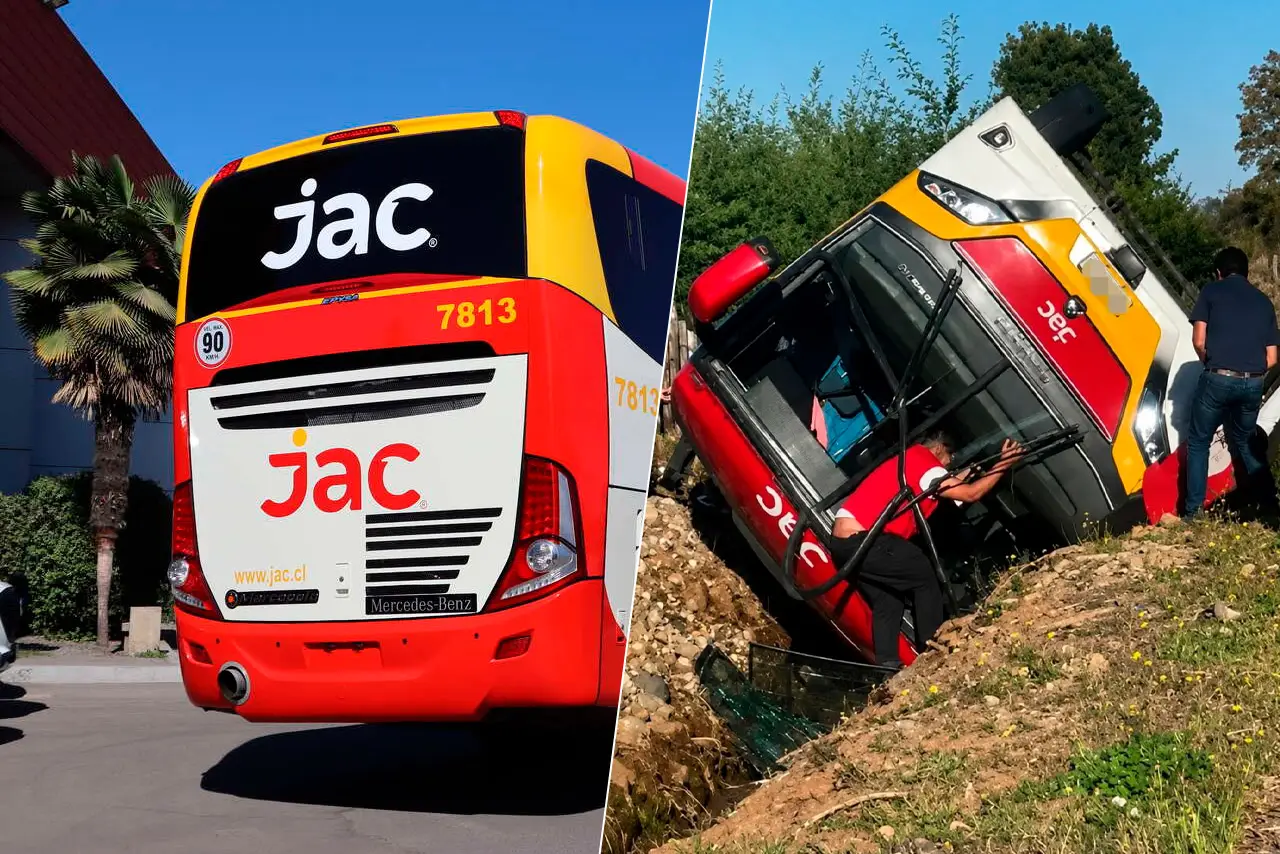 Buses Jac confirma que tripulación cumplía descansos legales al momento del accidente en la ruta Villarrica Freire