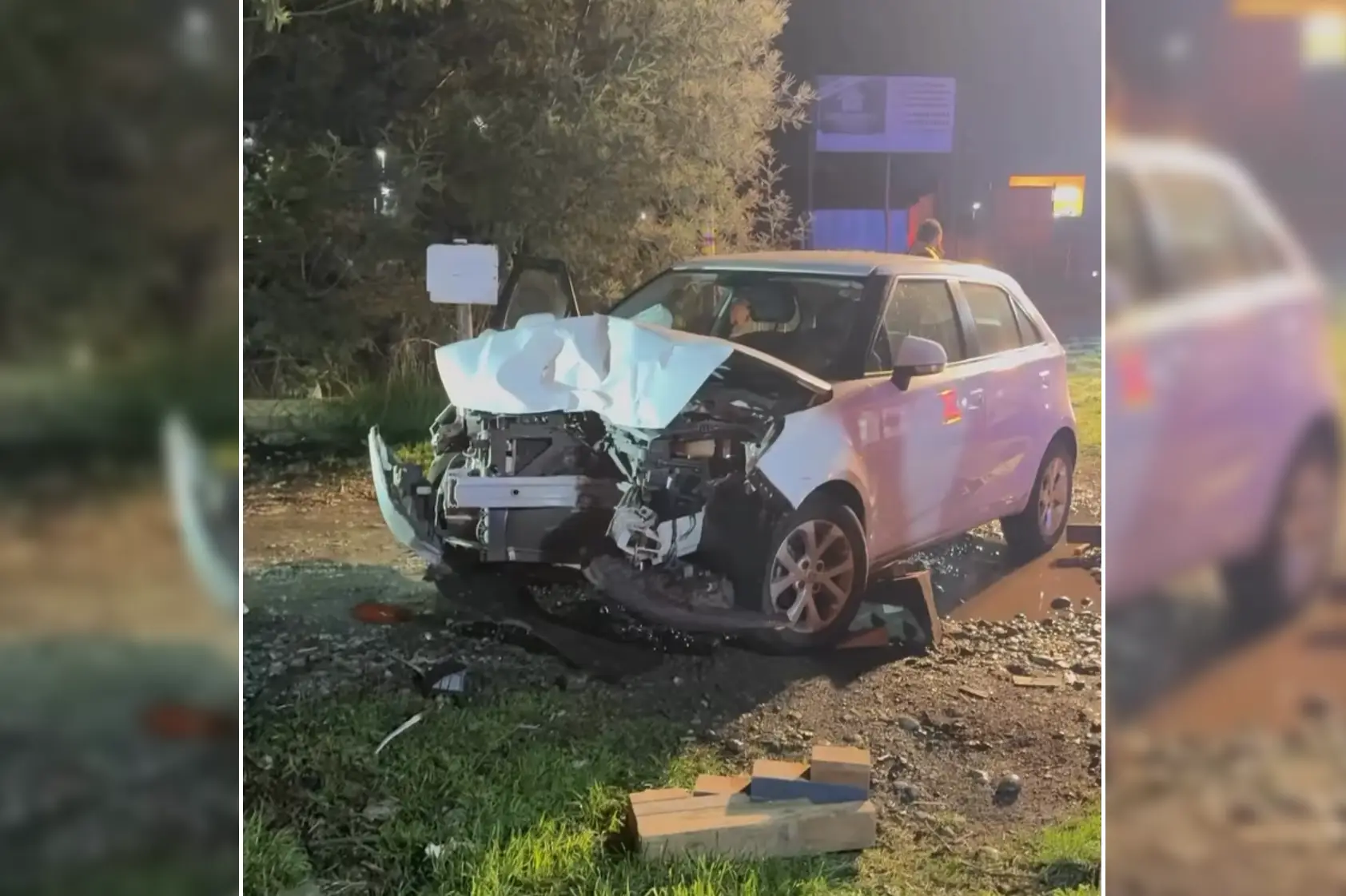 Choque en la ruta Villarrica Freire deja dos lesionadas y conductor huye