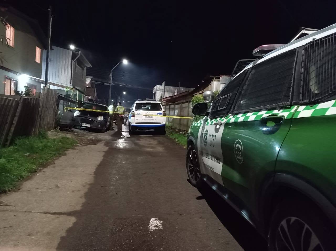 Investigan homicidio en Loncoche tras hallazgo de mujer fallecida en una vivienda