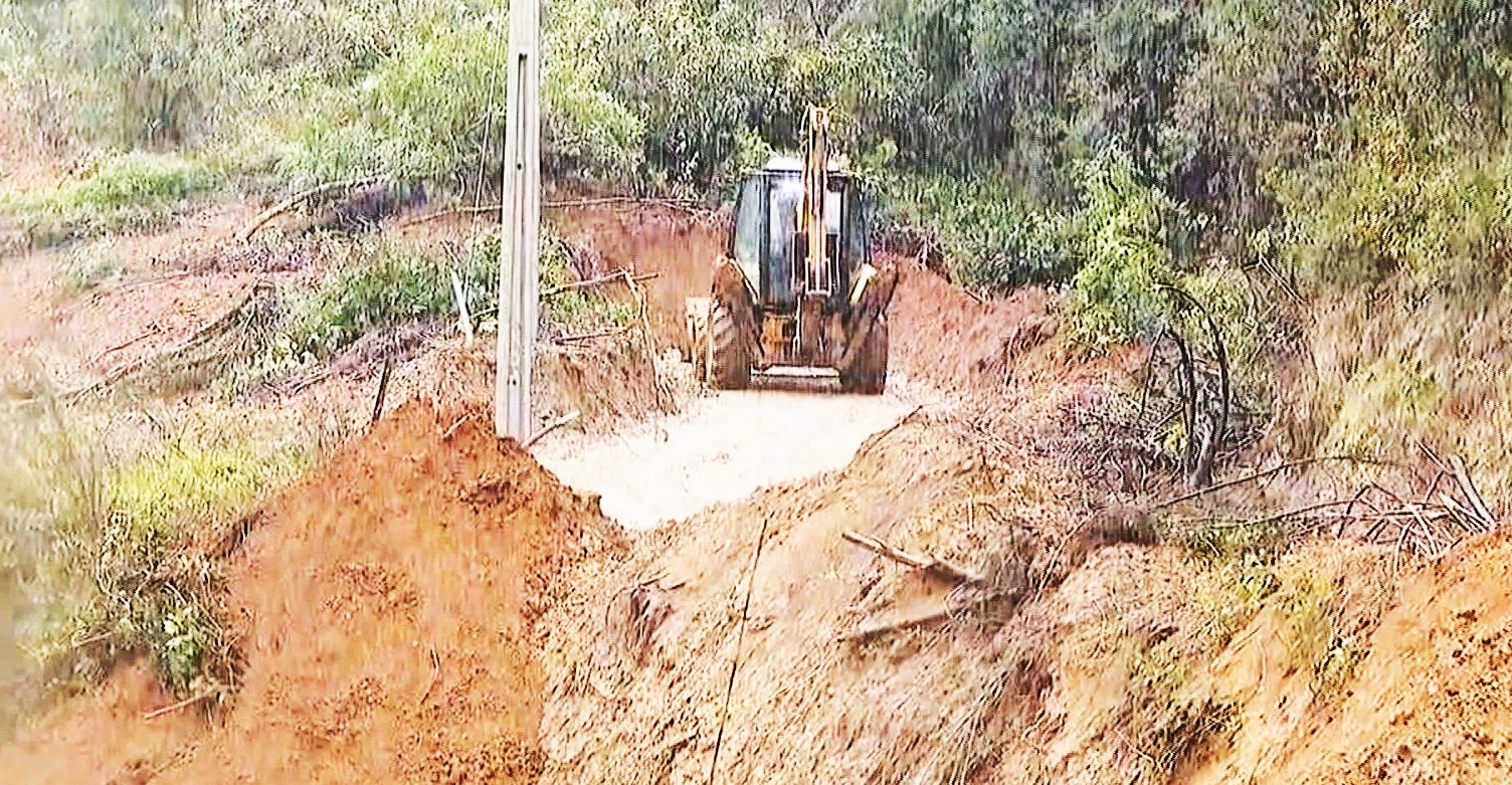 derrumbe en Freire