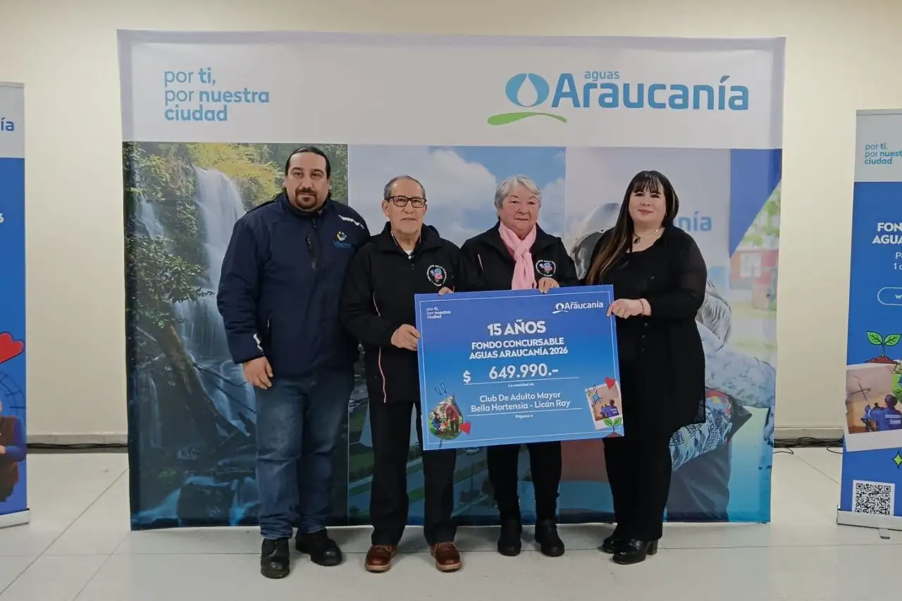 Aguas Araucanía, Villarrica, Lican Ray, organizaciones sociales, Fondo de Desarrollo Comunitario, comunidad
