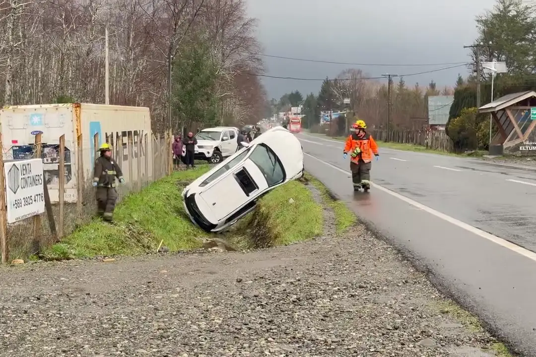 ruta Villarrica Freire, Villarrica, Freire, accidentes de tránsito, granizo, La Araucanía