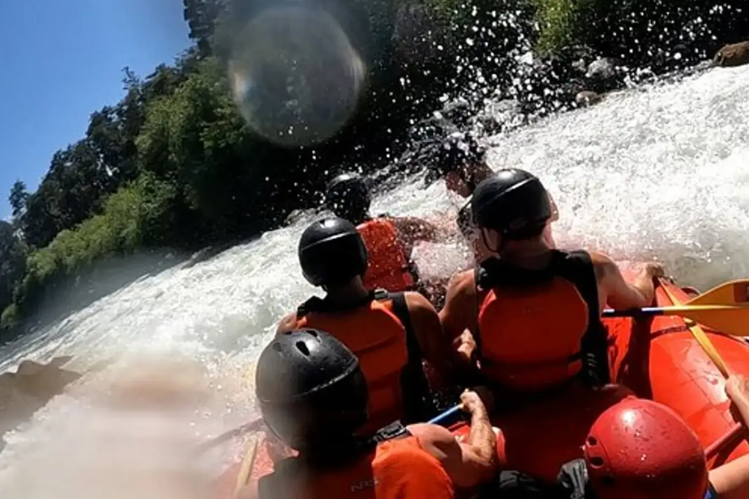 volcamiento de balsa, Pucón, río Liucura, UFRO, accidente, rafting
